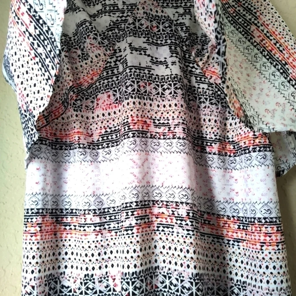 BCBG generation tribal print Maxi Dress size M